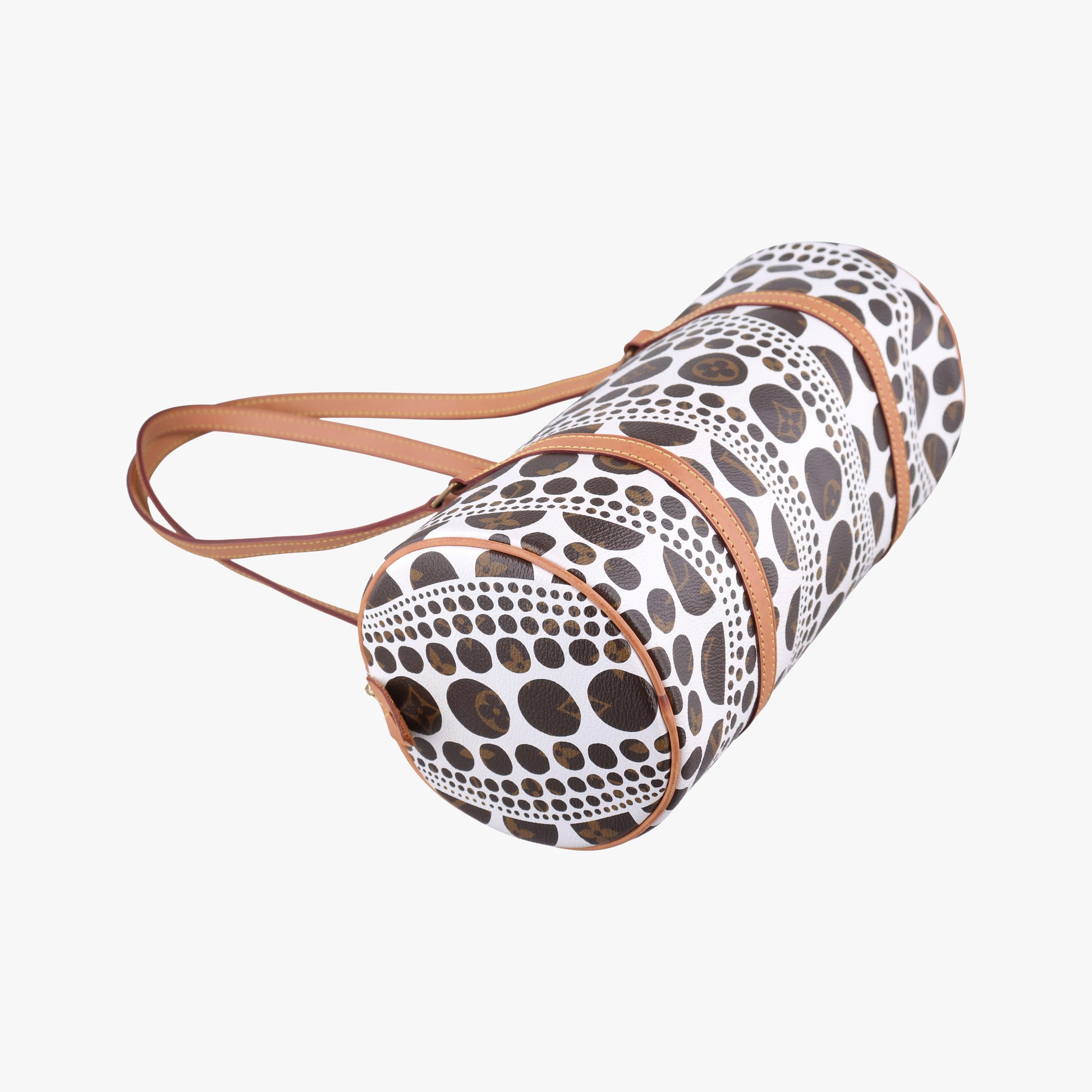 Papillon GM White × Brown Monogram Pumpkin Dots M40687 MB3152パピヨンGM ホワイト × ブラウン モノグラム パンプキンドット M40687 MB3152