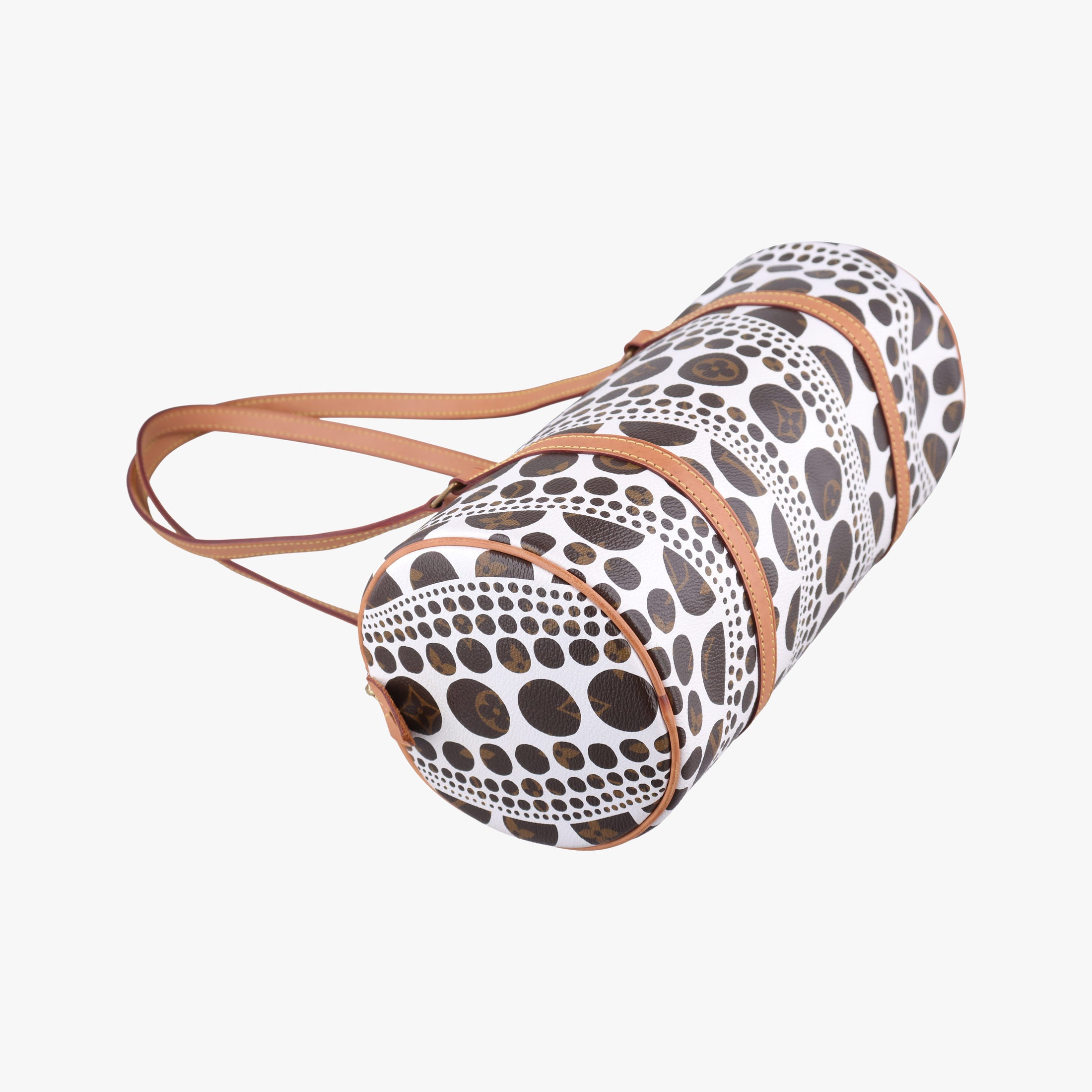 Papillon GM White × Brown Monogram Pumpkin Dots M40687 MB3152パピヨンGM ホワイト × ブラウン モノグラム パンプキンドット M40687 MB3152