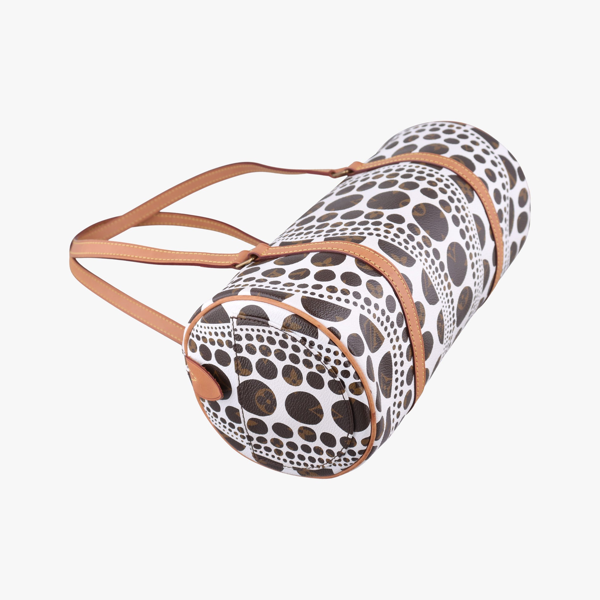 Papillon GM White × Brown Monogram Pumpkin Dots M40687 MB3152パピヨンGM ホワイト × ブラウン モノグラム パンプキンドット M40687 MB3152