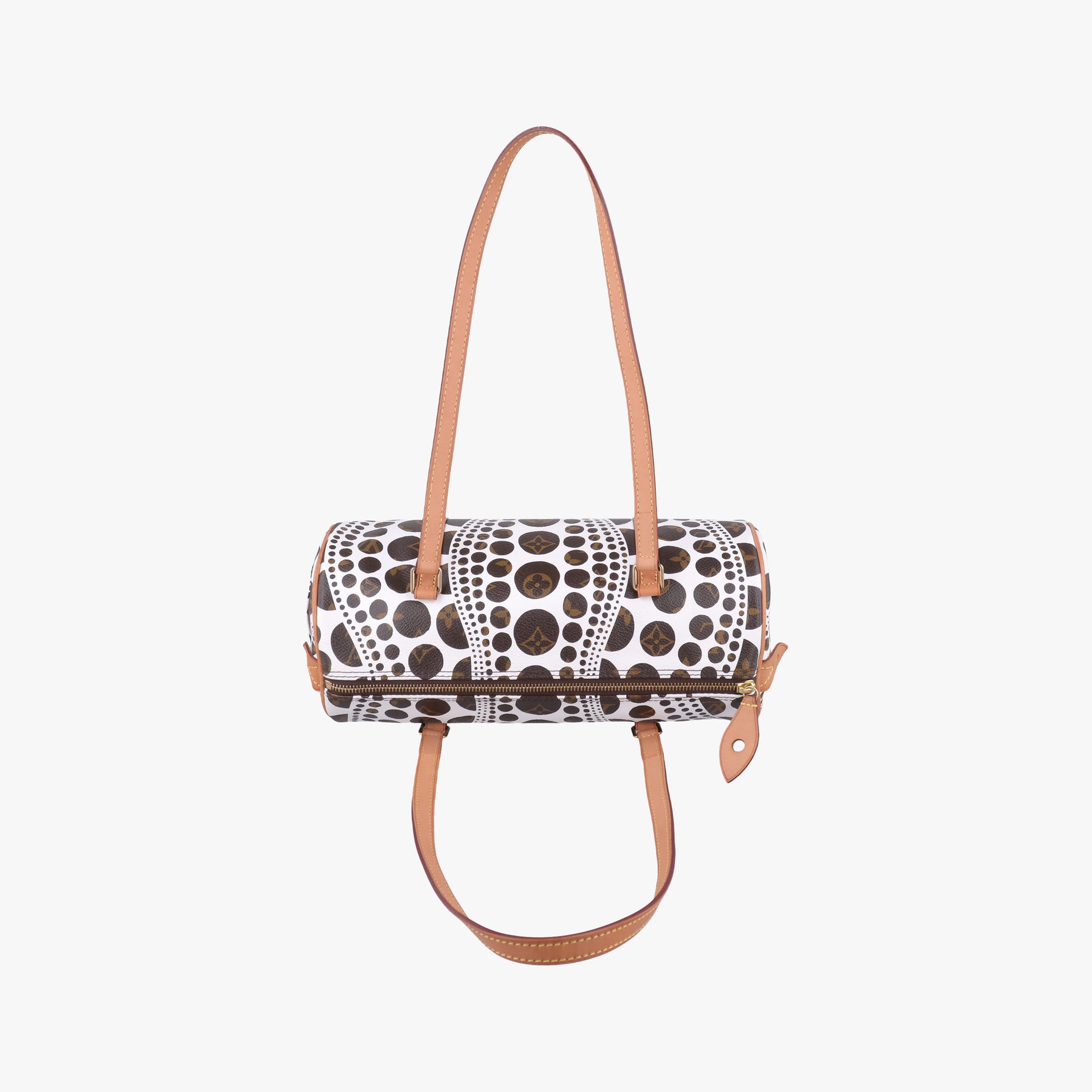 Papillon GM White × Brown Monogram Pumpkin Dots M40687 MB3152パピヨンGM ホワイト × ブラウン モノグラム パンプキンドット M40687 MB3152