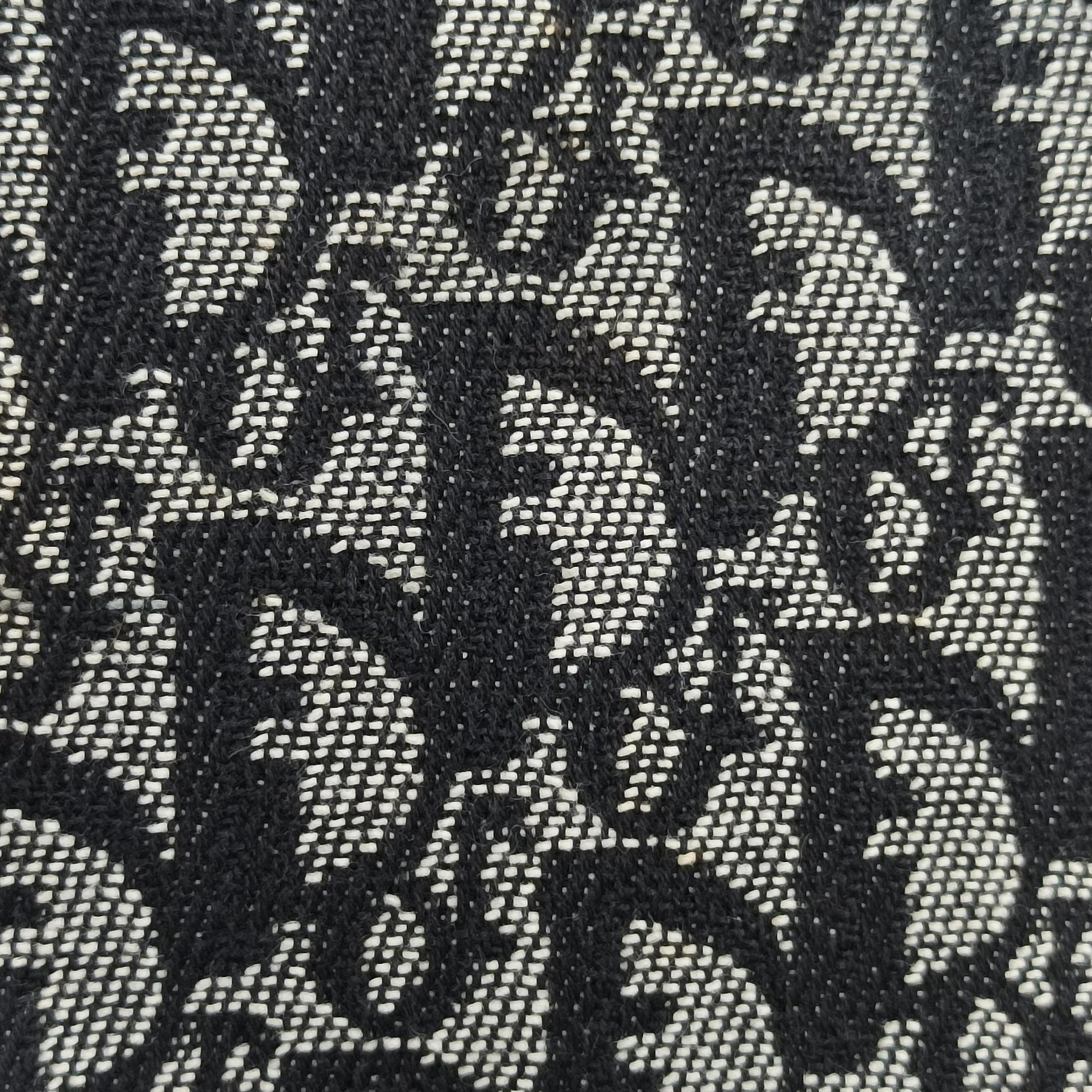 Trotter Tote Navy Jacquard × Leather 06 RU 0043トロッター トート ネイビー ジャガード×レザー 06 RU 0043