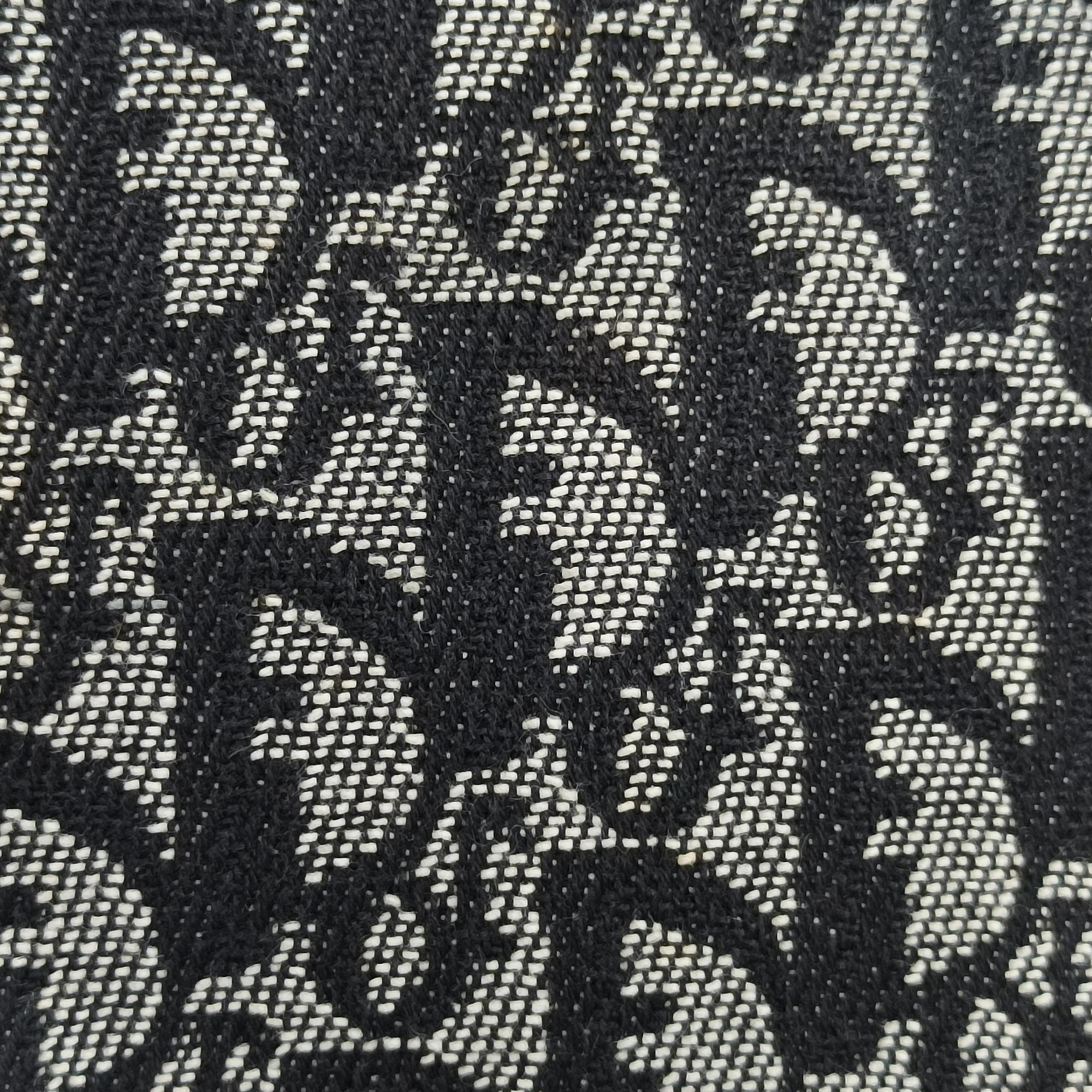 Trotter Tote Navy Jacquard × Leather 06 RU 0043トロッター トート ネイビー ジャガード×レザー 06 RU 0043