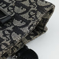 Trotter Tote Navy Jacquard × Leather 06 RU 0043トロッター トート ネイビー ジャガード×レザー 06 RU 0043