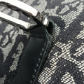 Trotter Tote Navy Jacquard × Leather 06 RU 0043トロッター トート ネイビー ジャガード×レザー 06 RU 0043