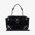 Irvine black Velour×Alligator M92733 MI0094アーヴァイン ブラック ベロア×アリゲーター M92733 MI0094