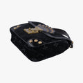 Irvine black Velour×Alligator M92733 MI0094アーヴァイン ブラック ベロア×アリゲーター M92733 MI0094