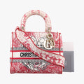 D-Lite Medium Royaume Red×multicolor canvas 50-MA-0251ディーライト ミディアム ロワイヨーム レッド×マルチカラー キャンバス 50-MA-0251