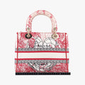 D-Lite Medium Royaume Red×multicolor canvas 50-MA-0251ディーライト ミディアム ロワイヨーム レッド×マルチカラー キャンバス 50-MA-0251