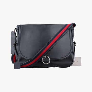 MessengerBlackLeatherH8517592メッセンジャーブラック レザーH8517592