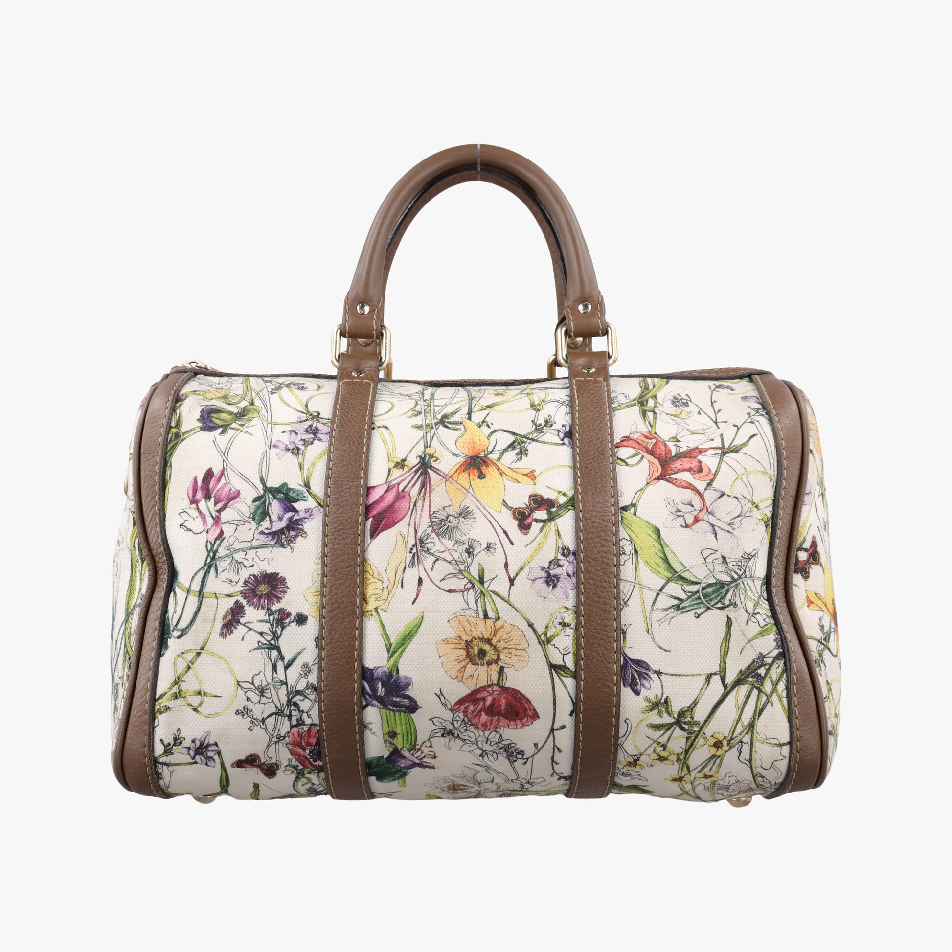 flora print Multicolour Leather×Canvas 247205 C013772909フローラプリント マルチカラー レザー×キャンバス 247205 C013772909