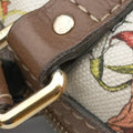 flora print Multicolour Leather×Canvas 247205 C013772909フローラプリント マルチカラー レザー×キャンバス 247205 C013772909