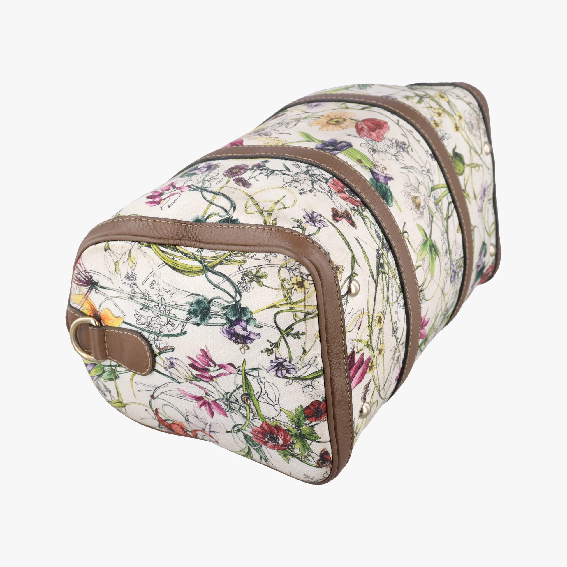 flora print Multicolour Leather×Canvas 247205 C013772909フローラプリント マルチカラー レザー×キャンバス 247205 C013772909