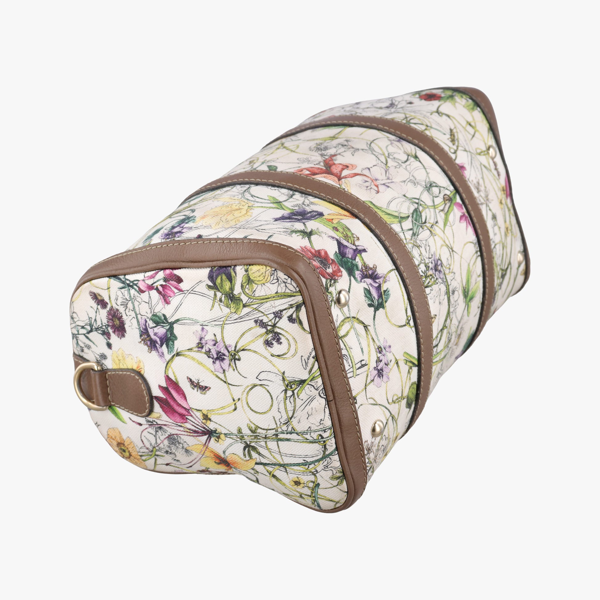 flora print Multicolour Leather×Canvas 247205 C013772909フローラプリント マルチカラー レザー×キャンバス 247205 C013772909