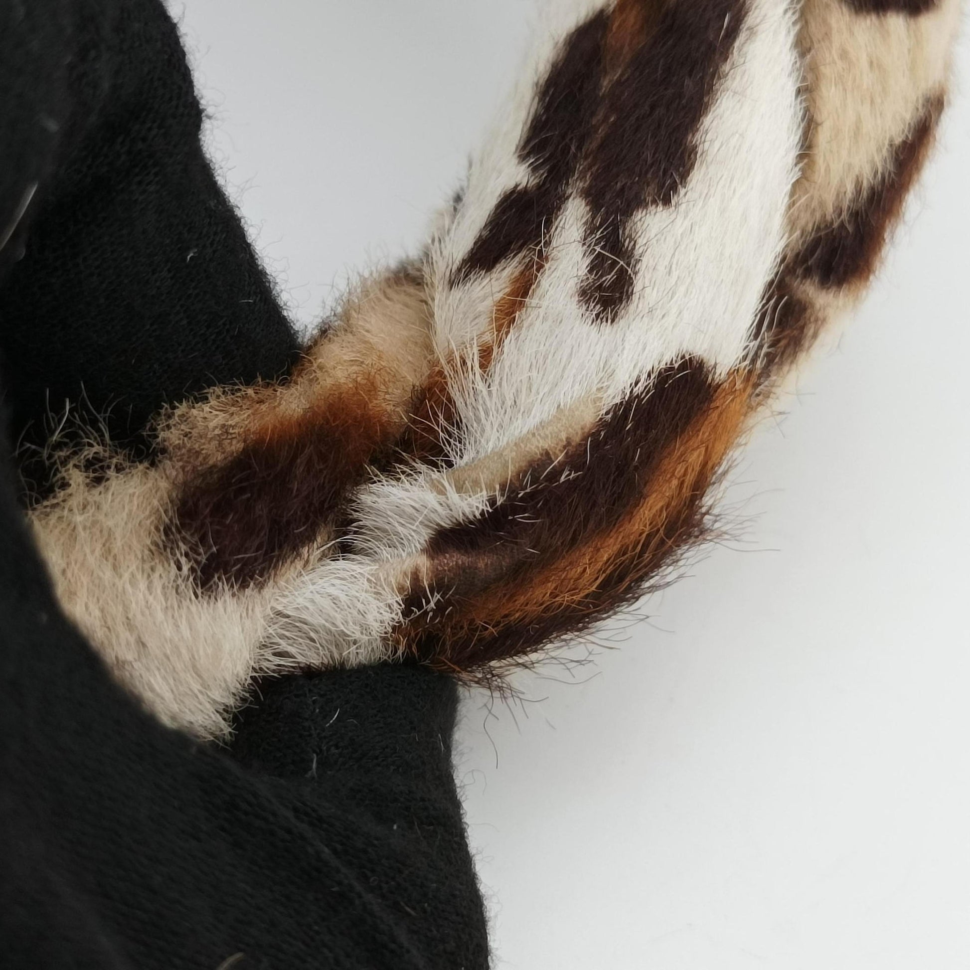 Leopard Print Brown×Multicolour pony hair 8BR554 5260-8BR554-VXI-069レオパード プリント ブラウン×マルチカラー ハラコ 8BR554 5260-8BR554-VXI-069