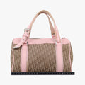 Street Chic  Pink×Beige Canvas x Leather 07-BO-0036ストリートシック ピンク×ベージュ キャンバス×レザー 07-BO-0036