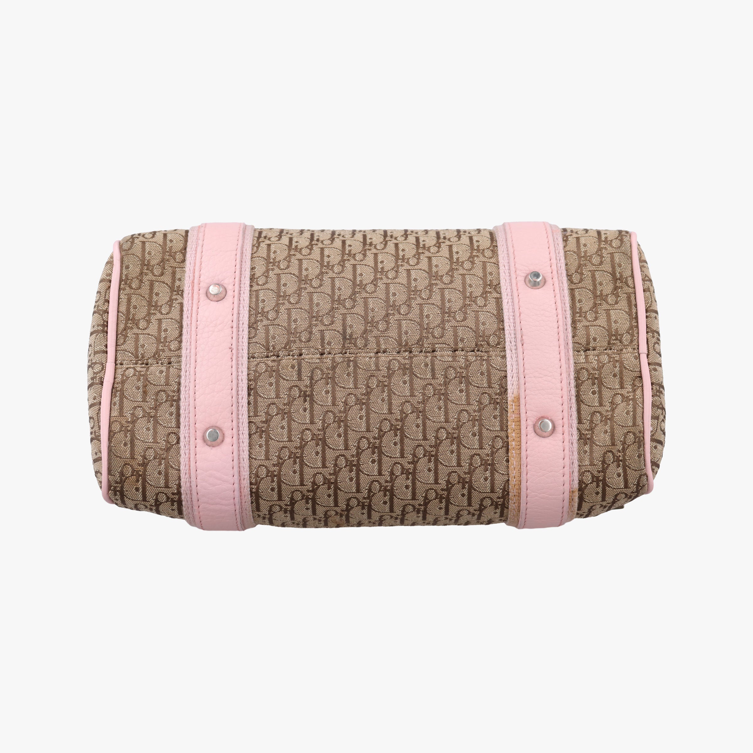 Street Chic  Pink×Beige Canvas x Leather 07-BO-0036ストリートシック ピンク×ベージュ キャンバス×レザー 07-BO-0036