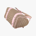 Street Chic  Pink×Beige Canvas x Leather 07-BO-0036ストリートシック ピンク×ベージュ キャンバス×レザー 07-BO-0036