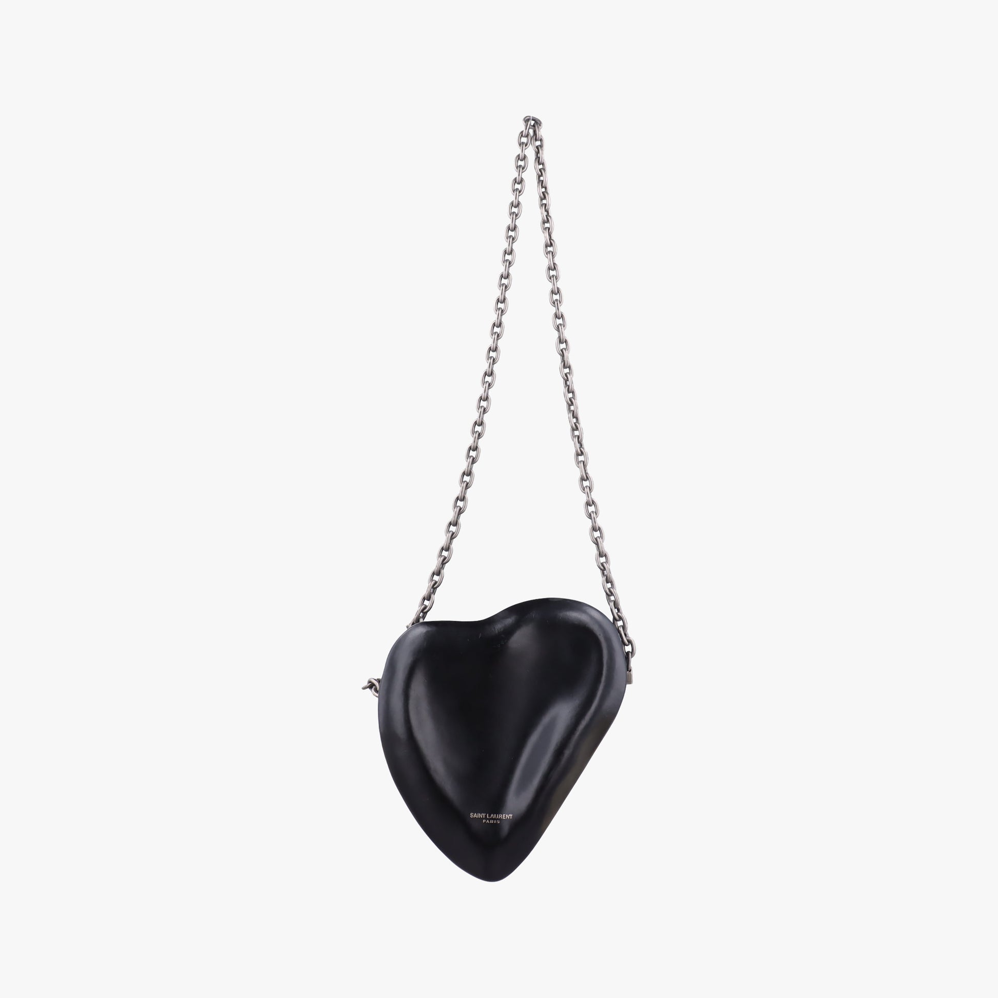 Love box heart Black Leather 564323 BCI564323.0319ラブボックス ハート型 ブラック レザー 564323 BCI564323.0319