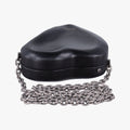 Love box heart Black Leather 564323 BCI564323.0319ラブボックス ハート型 ブラック レザー 564323 BCI564323.0319