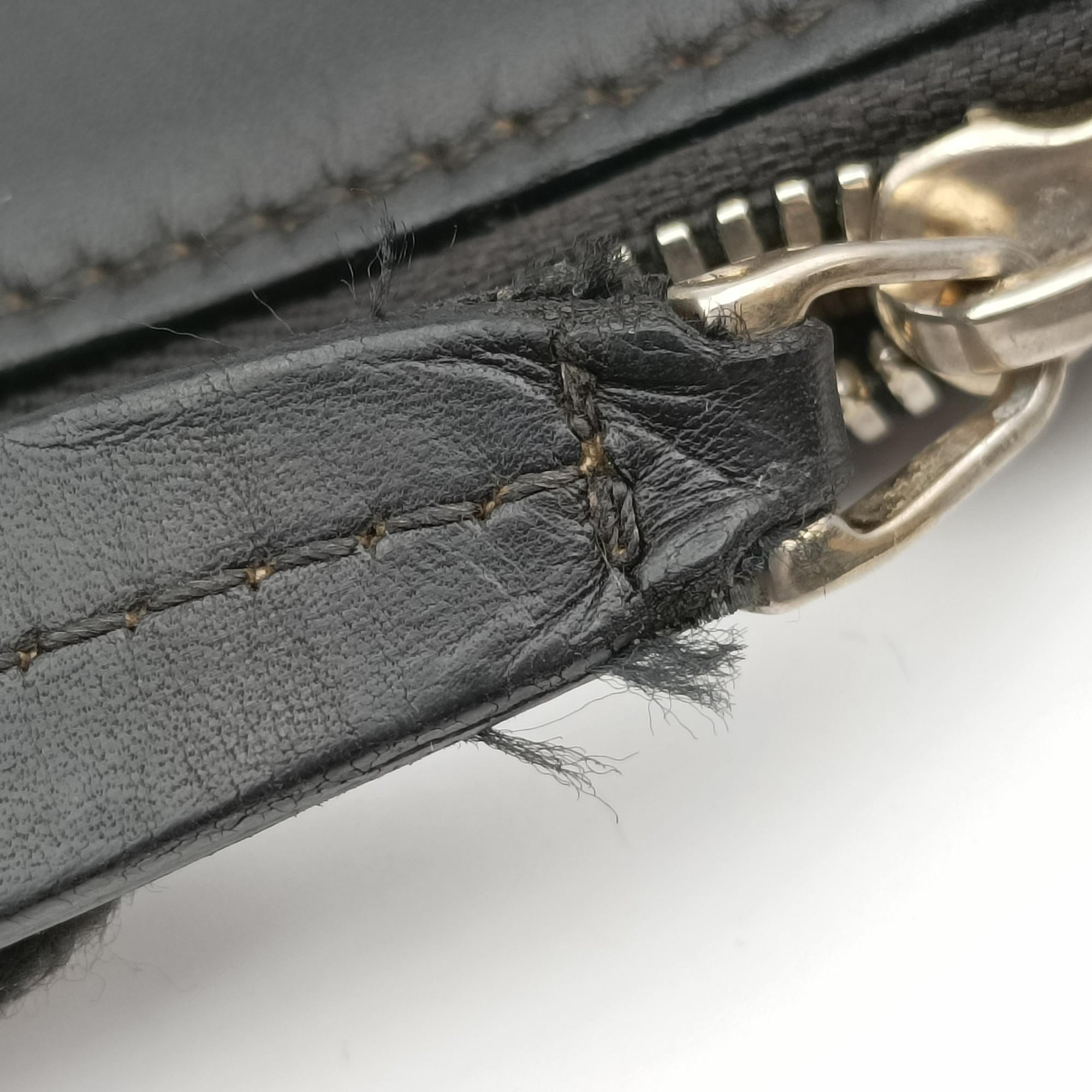 Crest Ivory × Black Leather×Canvas 141446 クレスト アイボリー × ブラック レザー×キャンバス 141446 