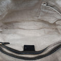 Crest Ivory × Black Leather×Canvas 141446 クレスト アイボリー × ブラック レザー×キャンバス 141446 