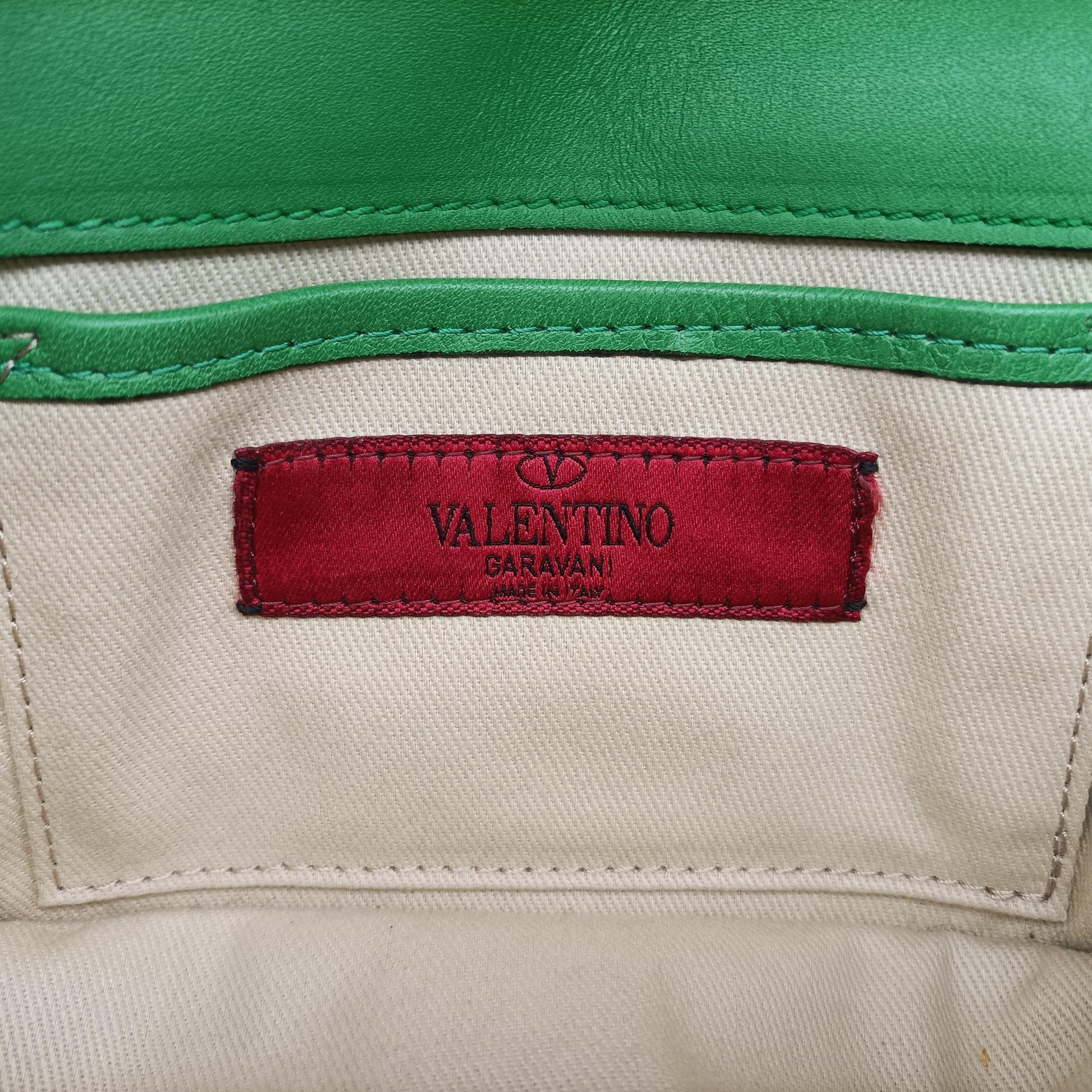 Rockstud Va Va Voom Green Leather BL-1874NAP2ロックスタッズ ヴァ ヴァ ヴーム グリーン レザー BL-1874NAP2