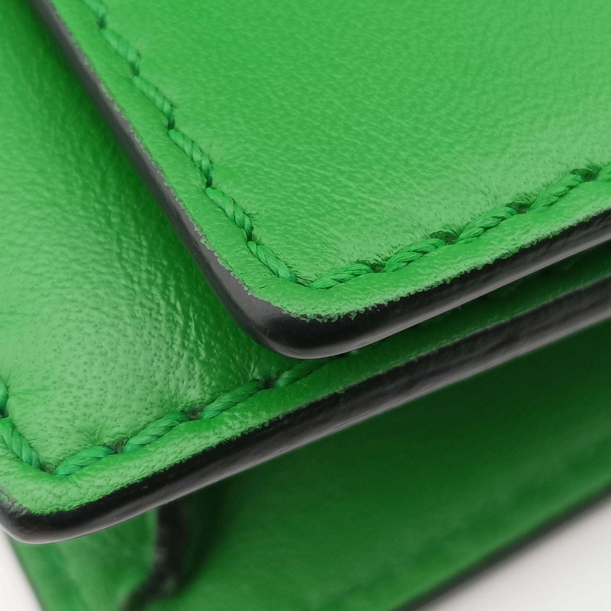 Rockstud Va Va Voom Green Leather BL-1874NAP2ロックスタッズ ヴァ ヴァ ヴーム グリーン レザー BL-1874NAP2