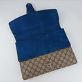 Dionysus beige×blue PVC coated canvas × suede 403348 B020216103ディオニュソス ベージュ×ブルー PVCコーティングキャンバス × スエード 403348 B020216103