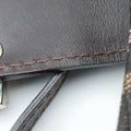 Mini croissants Brown canvas× leather 26673 2303-26673-009ミニクロワッサン ブラウン キャンバス× レザー 26673 2303-26673-009