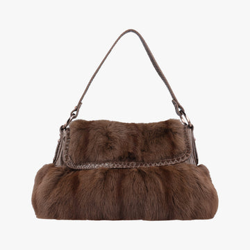 Chef Brown Mink Fur × Python 8BR445 2373-8BR353-JQQ-039シェフ ブラウン ミンク × パイソン 8BR445 2373-8BR353-JQQ-039