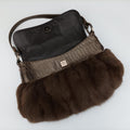 Chef Brown Mink Fur × Python 8BR445 2373-8BR353-JQQ-039シェフ ブラウン ミンク × パイソン 8BR445 2373-8BR353-JQQ-039