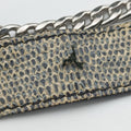 Miu Lady Beige Lizard Embossed Leather 5BA044 53ミュウ レディ ベージュ リザード型押しレザー 5BA044 53