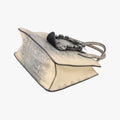 Miu Lady Beige Lizard Embossed Leather 5BA044 53ミュウ レディ ベージュ リザード型押しレザー 5BA044 53