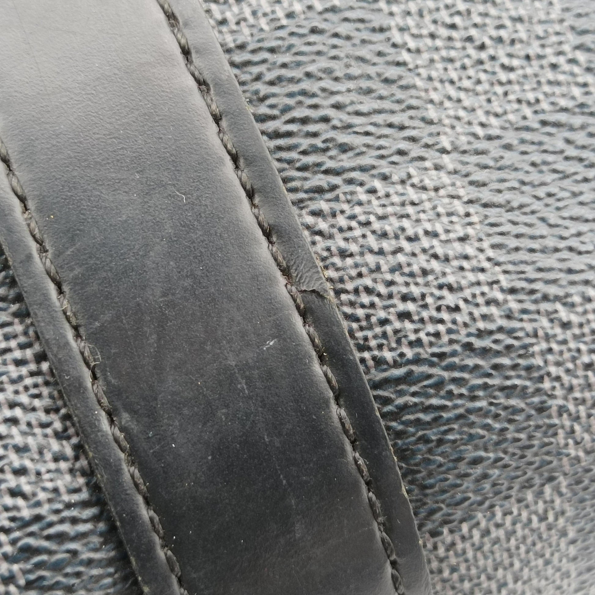 Keepall Bandouliere 55 Noir Damier Graphite N41413 MB2079キーポルバンドリエール55 ノワール ダミエグラフィット N41413 MB2079