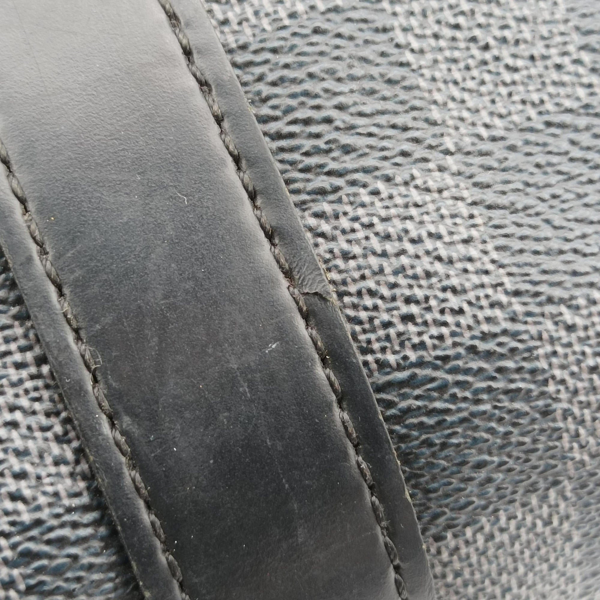 Keepall Bandouliere 55 Noir Damier Graphite N41413 MB2079キーポルバンドリエール55 ノワール ダミエグラフィット N41413 MB2079