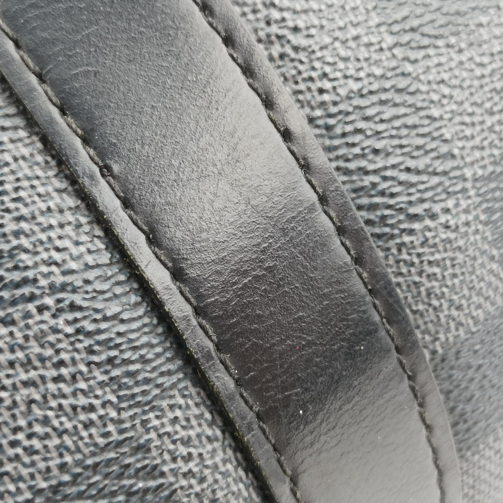 Keepall Bandouliere 55 Noir Damier Graphite N41413 MB2079キーポルバンドリエール55 ノワール ダミエグラフィット N41413 MB2079