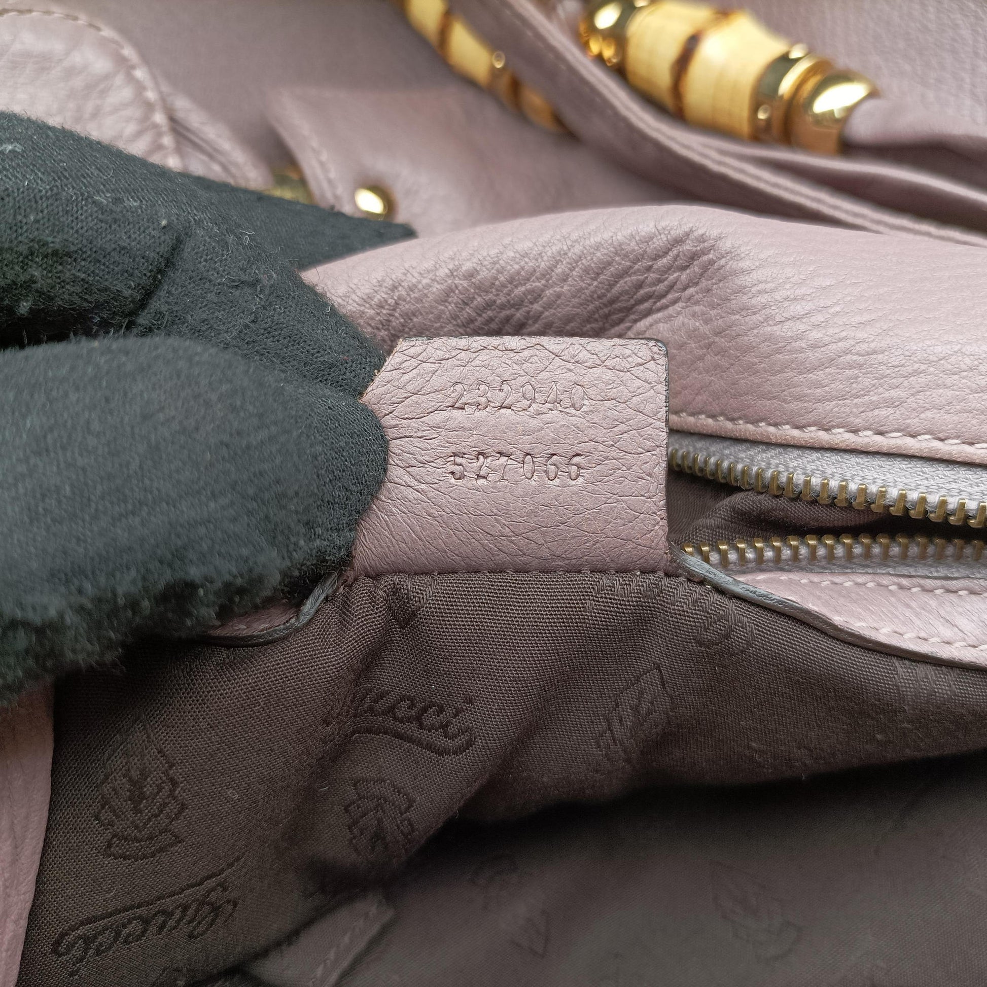Bamboo 1921  Mauve Leather 232940 I8308099バンブー 1921 モーヴ  レザー 232940 I8308099