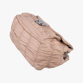Gaufre Logo Flap Pink Nappa Leather BT0939 7/Qギャザー ロゴフラップ ピンク ナッパレザー BT0939 7/Q