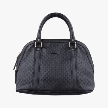 Microguccissima Black Leather 449663 A027587868マイクログッチシマ ブラック レザー 449663 A027587868