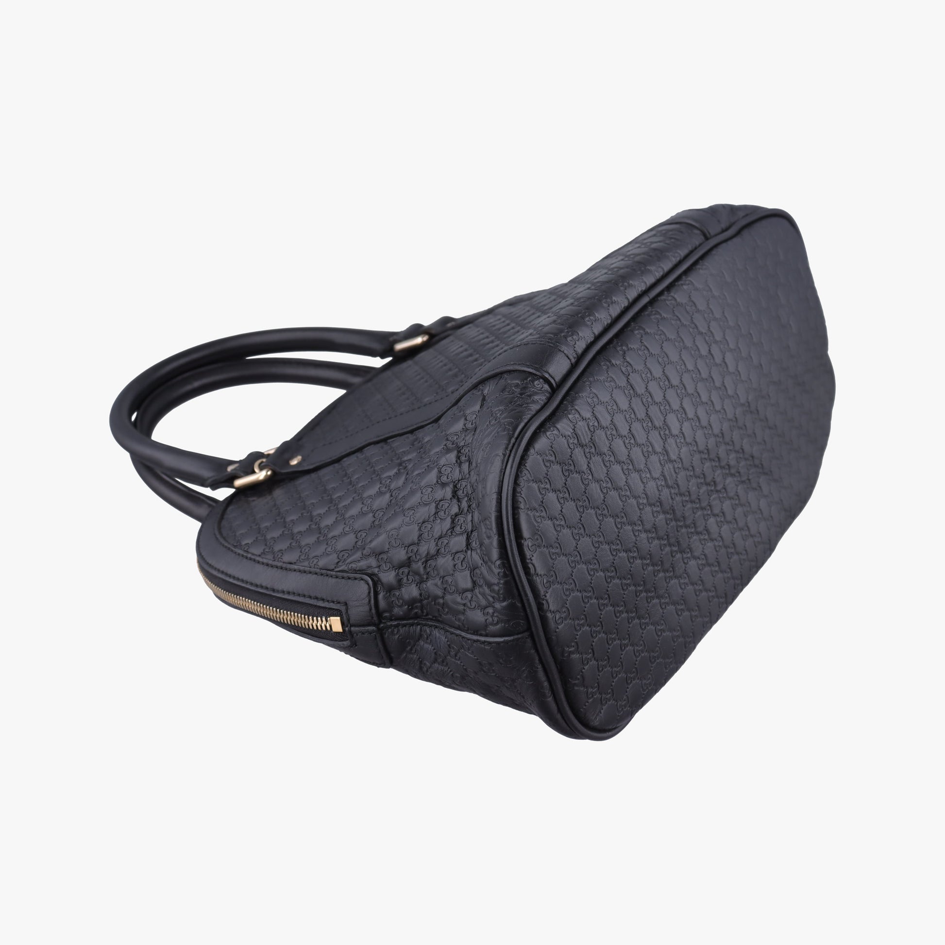 Microguccissima Black Leather 449663 A027587868マイクログッチシマ ブラック レザー 449663 A027587868