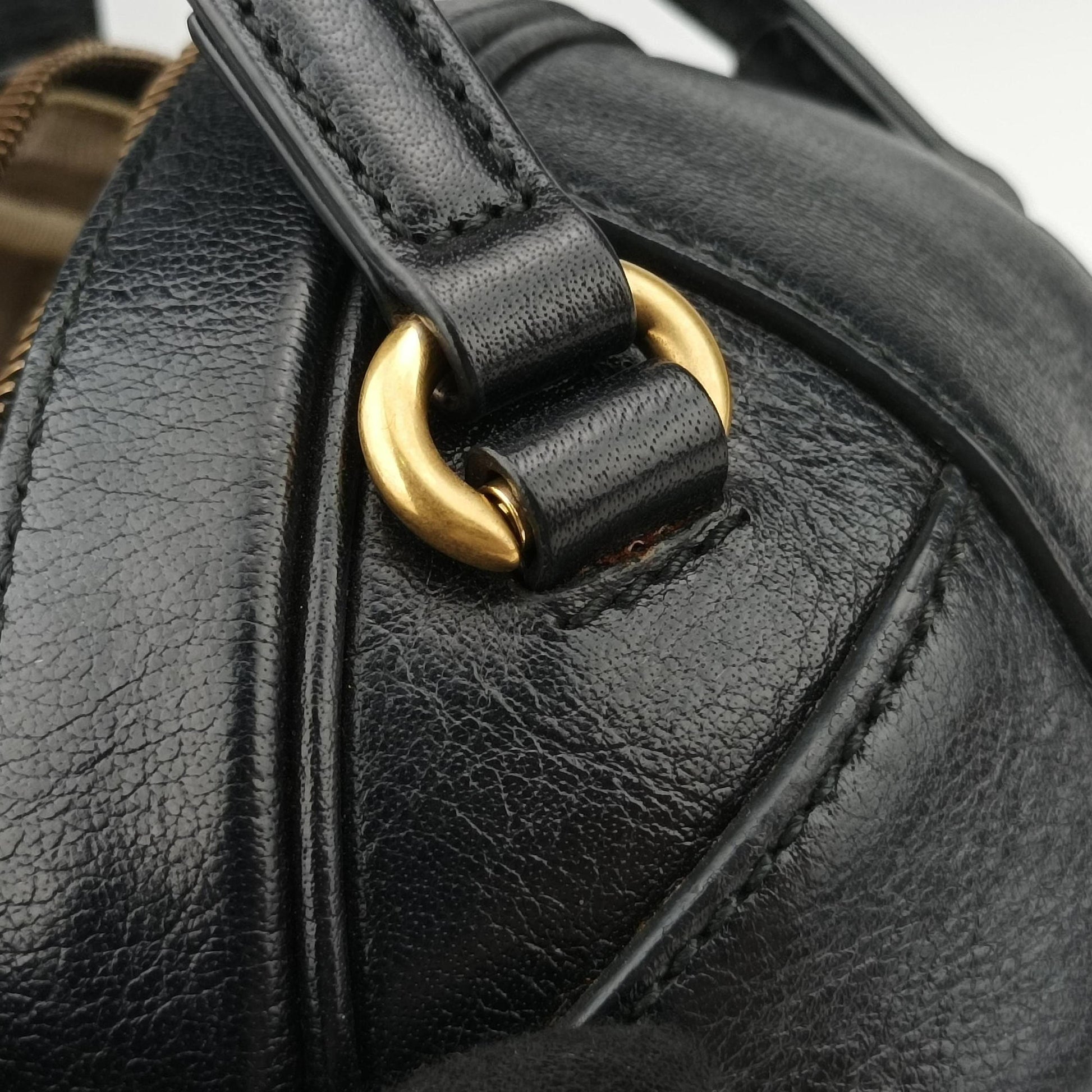 Basketball Shape Black Leather 547855 E027025791バスケットボールシェイプ ブラック レザー 547855 E027025791