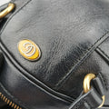 Basketball Shape Black Leather 547855 E027025791バスケットボールシェイプ ブラック レザー 547855 E027025791