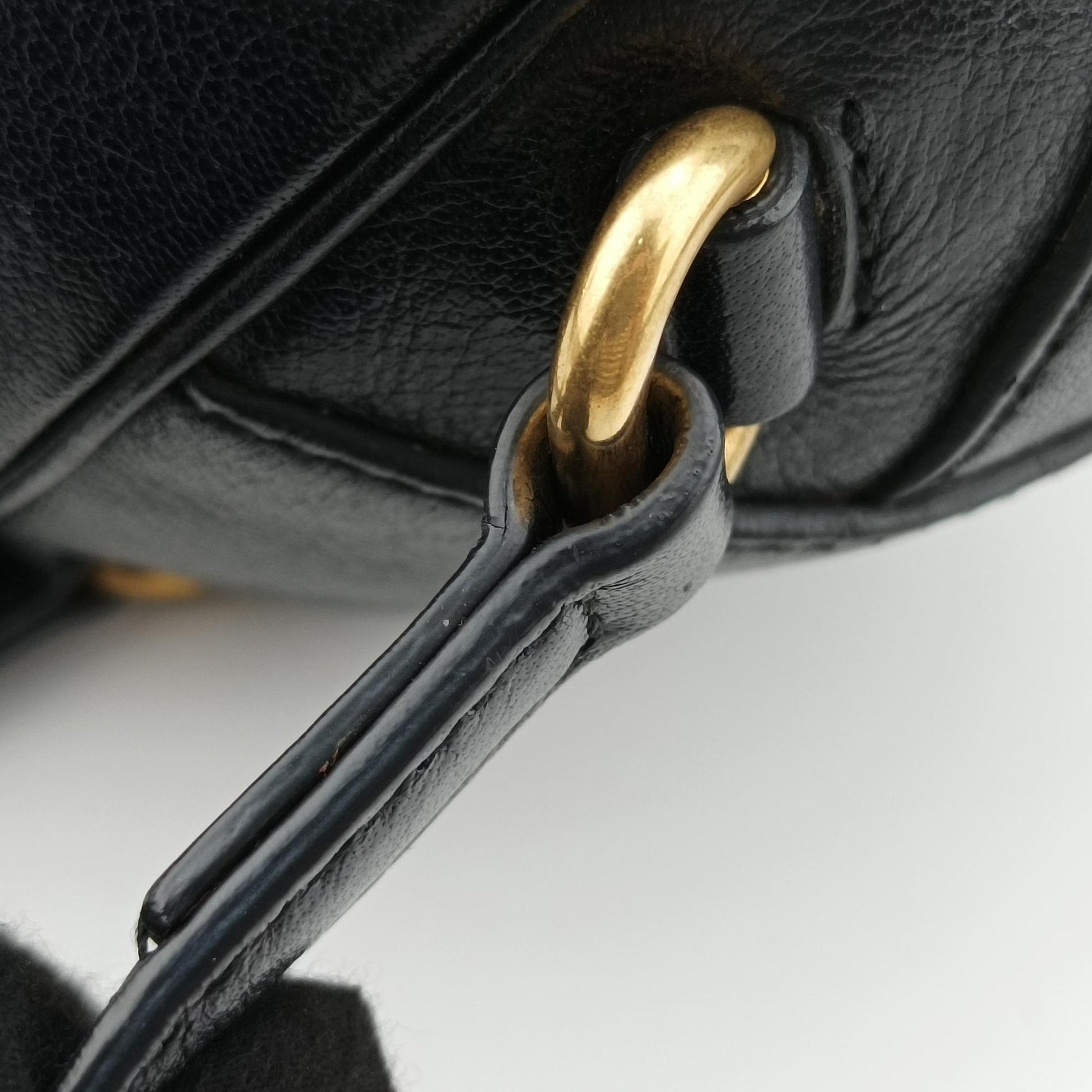 Basketball Shape Black Leather 547855 E027025791バスケットボールシェイプ ブラック レザー 547855 E027025791