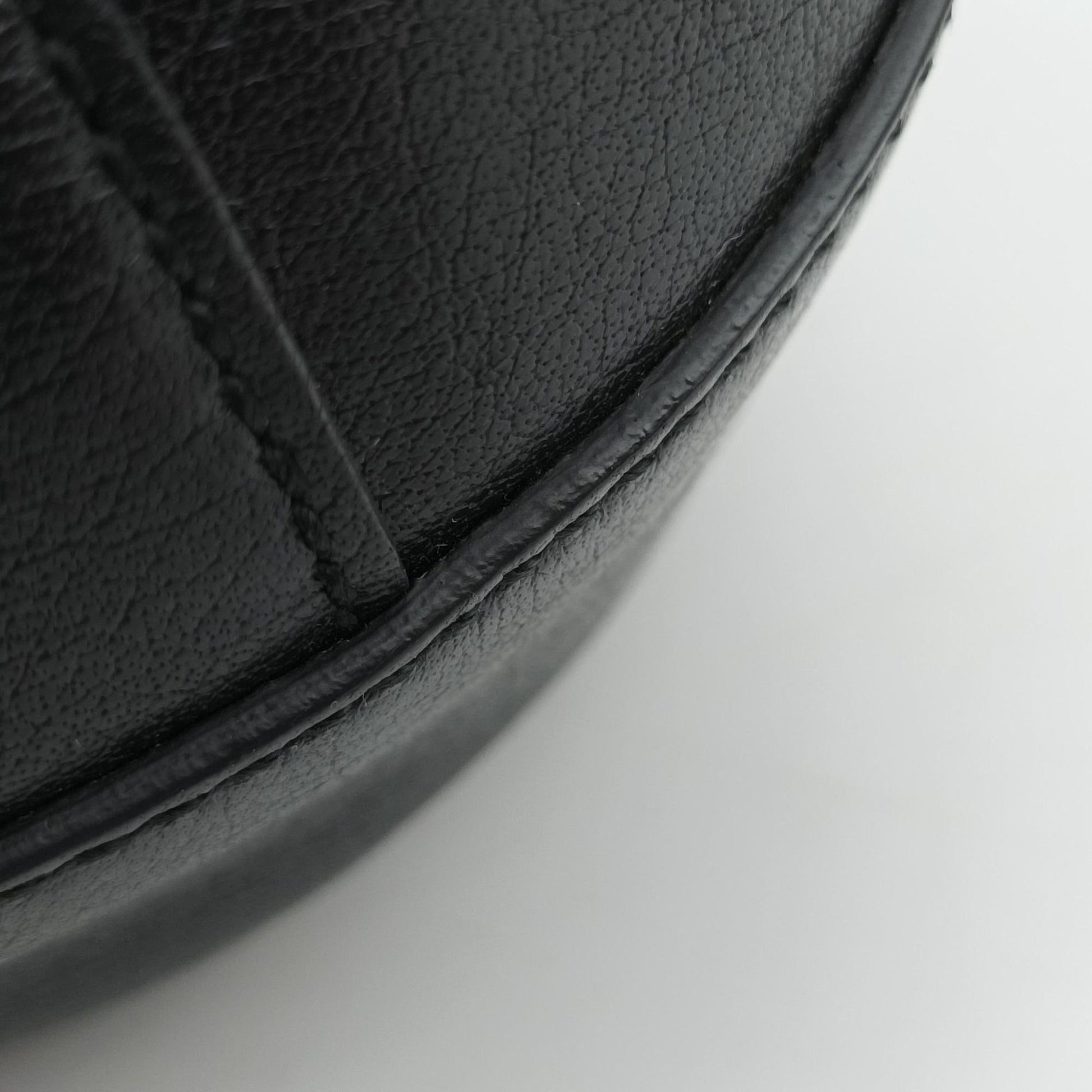 Basketball Shape Black Leather 547855 E027025791バスケットボールシェイプ ブラック レザー 547855 E027025791