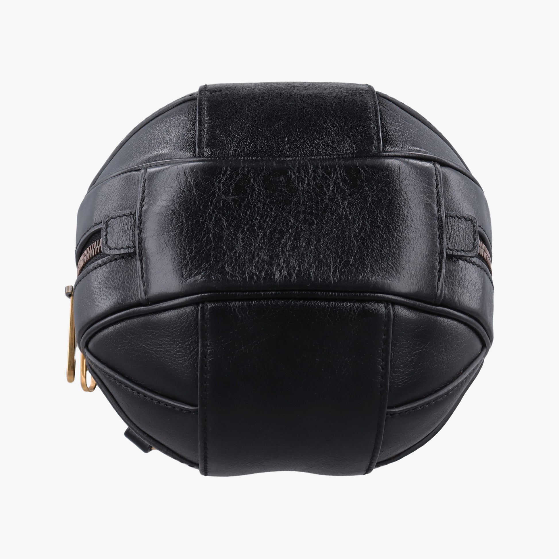 Basketball Shape Black Leather 547855 E027025791バスケットボールシェイプ ブラック レザー 547855 E027025791