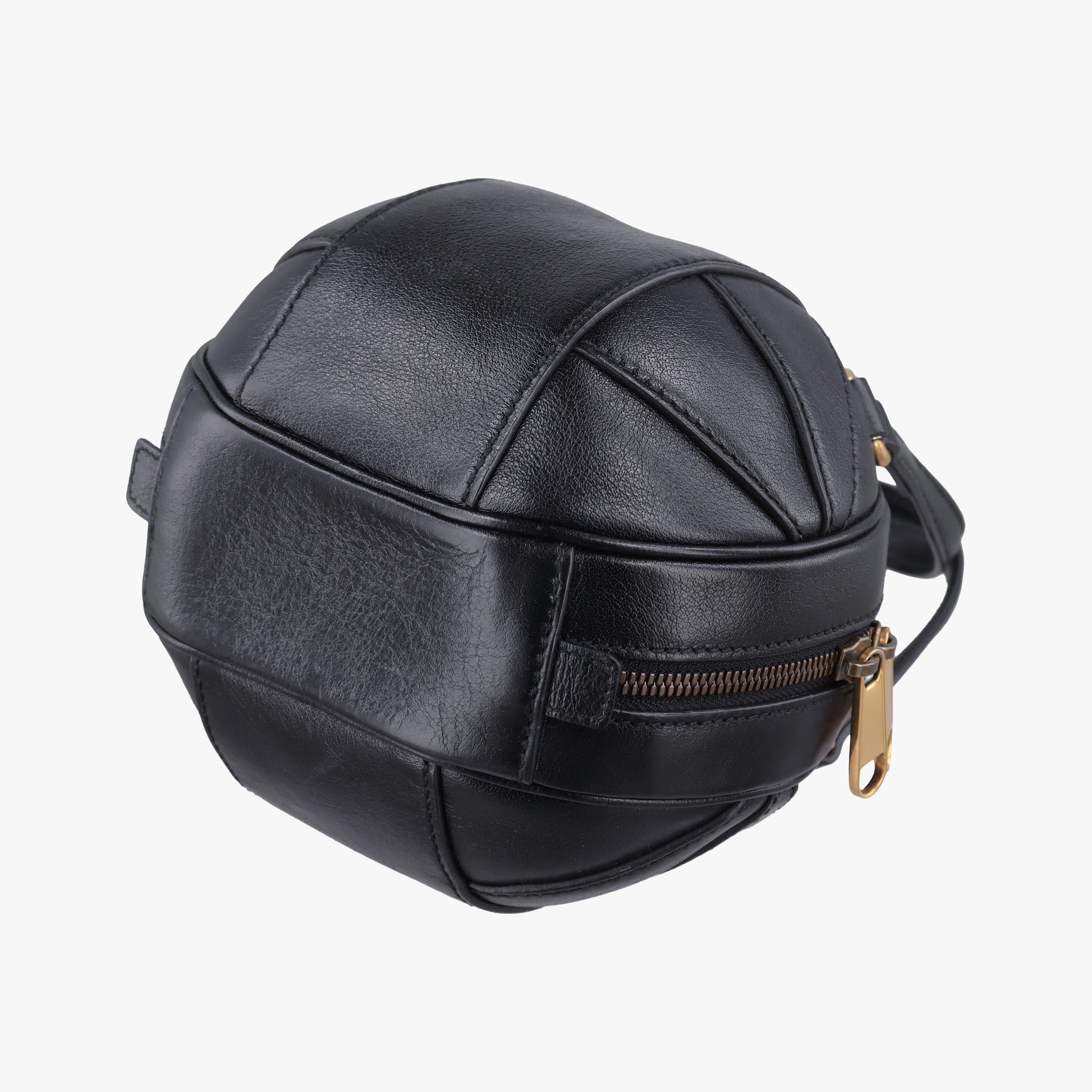 Basketball Shape Black Leather 547855 E027025791バスケットボールシェイプ ブラック レザー 547855 E027025791
