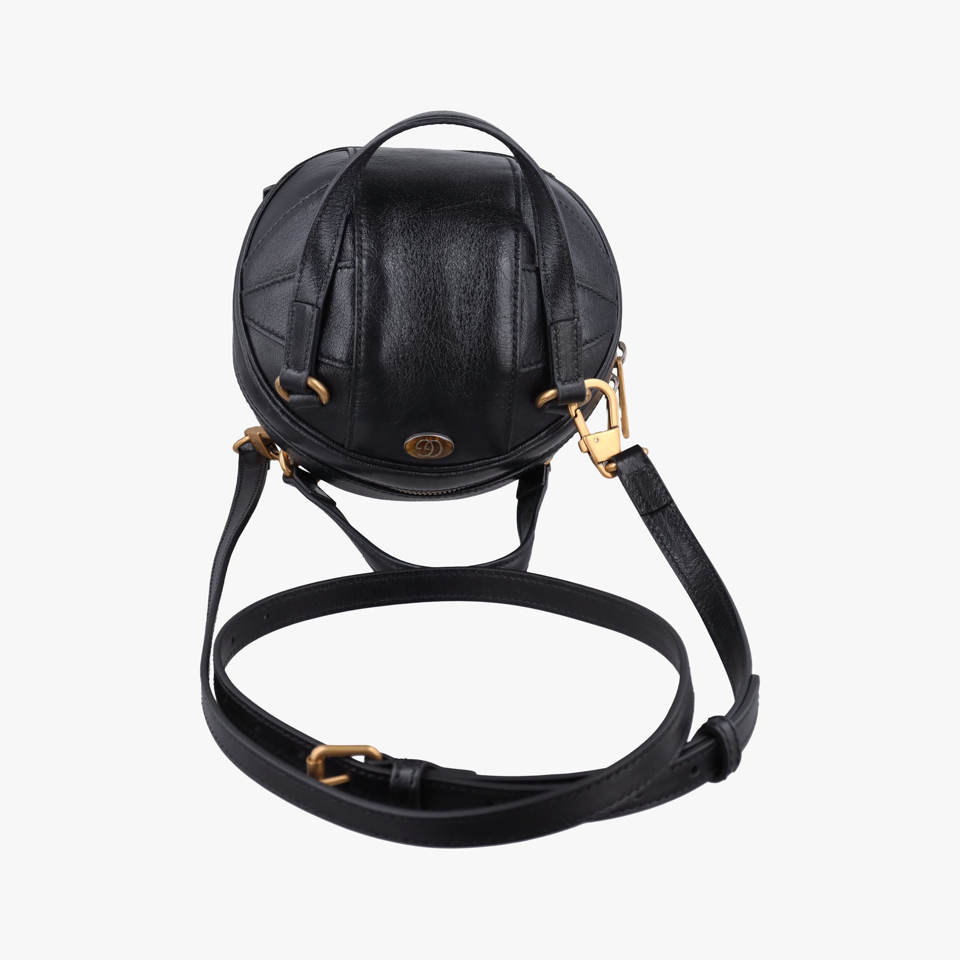 Basketball Shape Black Leather 547855 E027025791バスケットボールシェイプ ブラック レザー 547855 E027025791