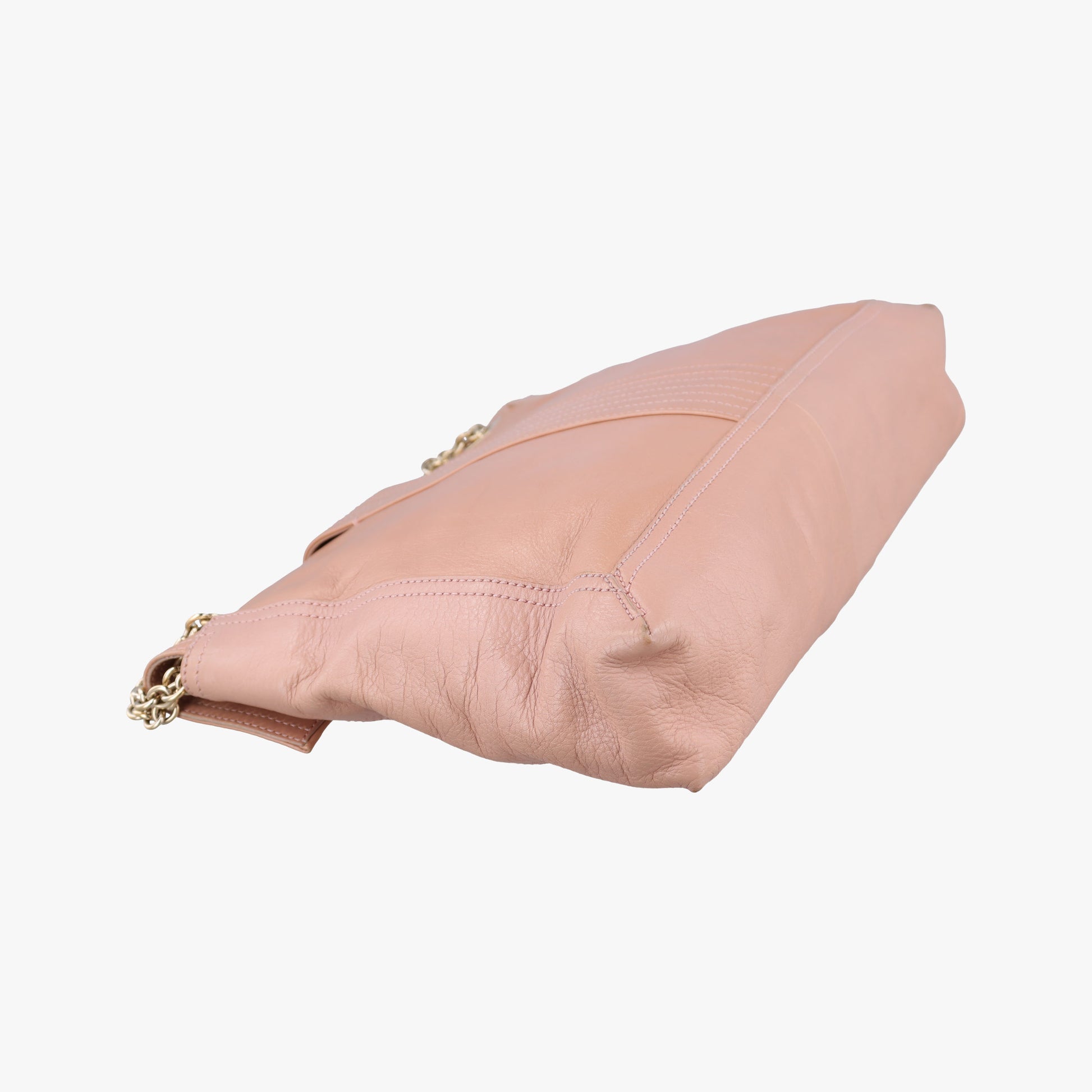 Maxi Baguette Flap Pink Leather 8BT143 8BT143-ZM1 109-2579マキシ バゲット フラップ ピンク レザー 8BT143 8BT143-ZM1 109-2579