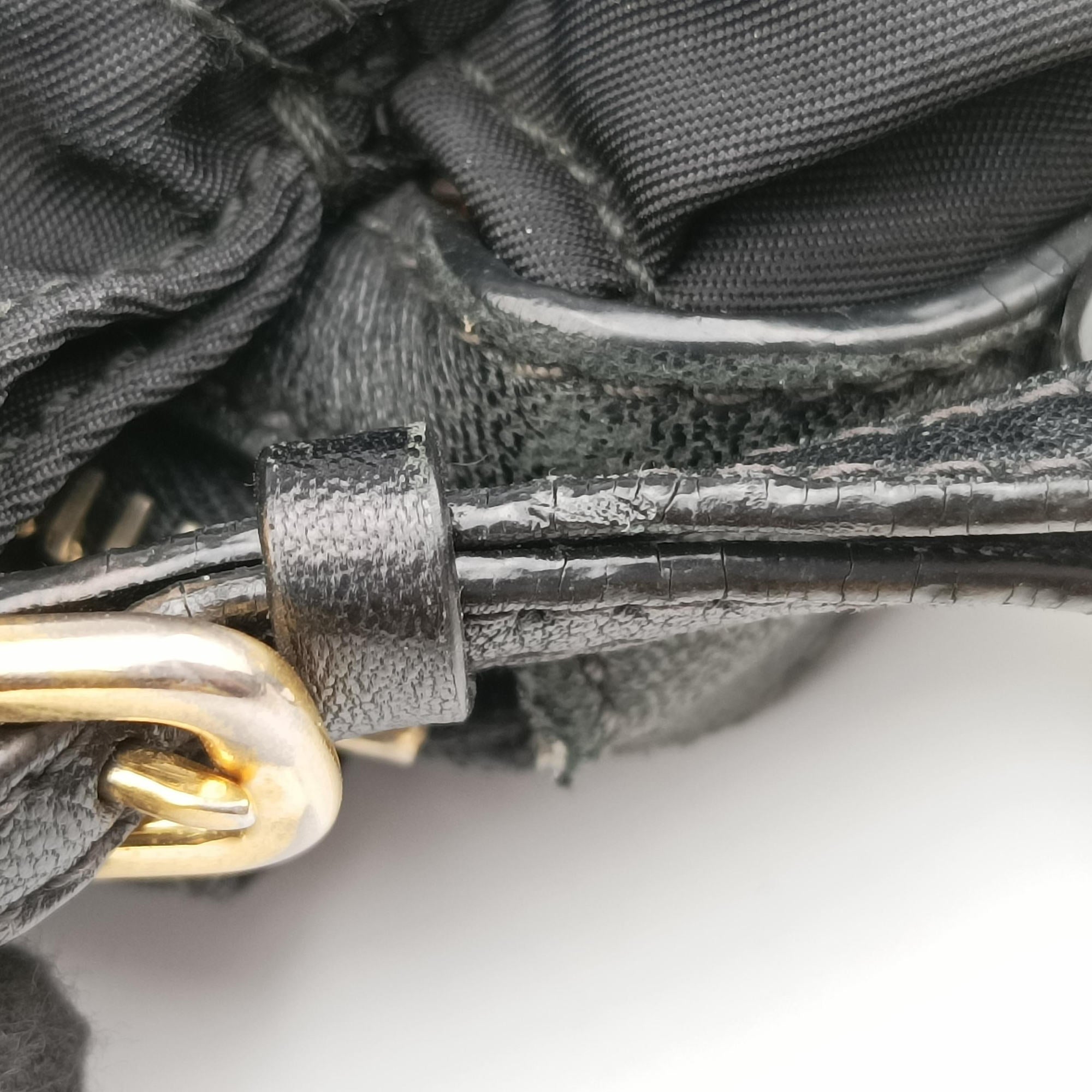 Gaufre Black Nylon 8 165ギャザー ブラック ナイロン 8 165