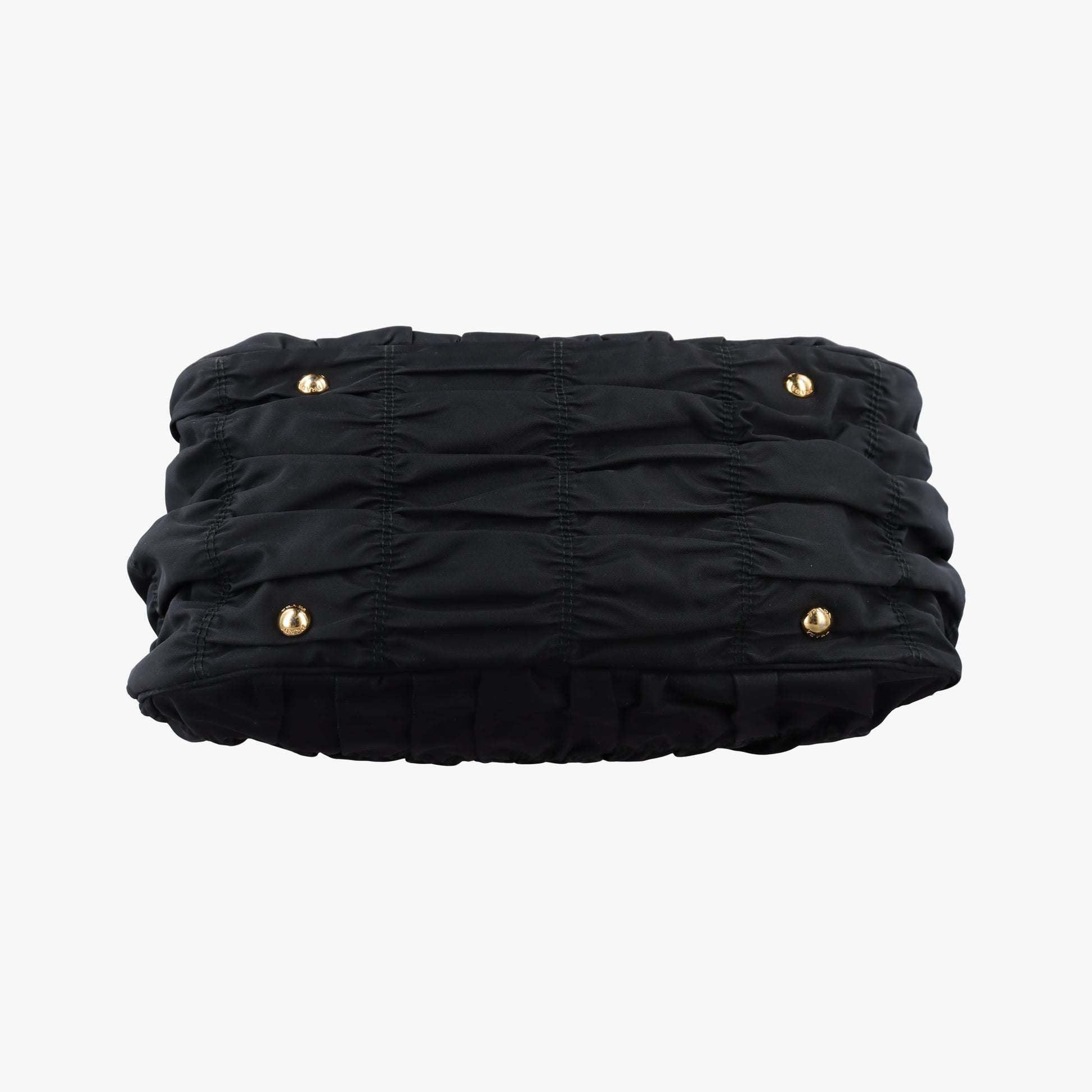 Gaufre Black Nylon 8 165ギャザー ブラック ナイロン 8 165